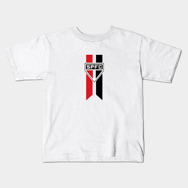 Tricolor Para Sempre Kids T-Shirt by iMadeThis! Tee